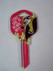 Pepe' Le Pew Kwikset KW1/KW10 house key blank