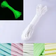5 Pcs Luminous Umbrella Rope Glow Dark Parachute Cord Glowing Ropes