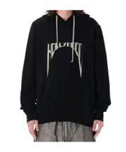 hooded sweatshirt M Black