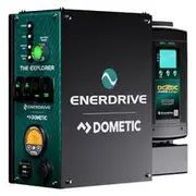 Enerdrive Explorer Power System With EPro+ Battery Monitor - Left Mount - K-EXPLORER-01-L
