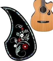 Pickguard for Acoustic Guitar - Stringed Instrument Guard Replacement,Tear-Resistant Pickguard Scratch-proof Sticker for Acoustic Guitar Protection