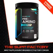 Rule 1 PRE AMINO ENERGY 30 Srv BLUE RAZZ LEMONADE | Energy Recovery BCAA EAA