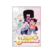 Steven Universe Animated TV Series Group On Pink Refrigerator Magnet UNUSED