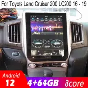 13.8" Touchscreen Radio Android Gps Navigation For Toyota Land Cruiser 200 16~19