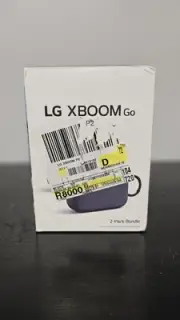 LG XBOOM Go P2 Double Pack Portable Wireless Bluetooth Speaker with Microphone