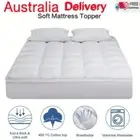 1000GSM Pillowtop Matress Mattress Bed Topper Pad Underlay Queen King Single