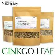 GINKGO DRIED HERB 100% Certified Organic LOOSE LEAF TEA (Ginkgo biloba) PREMIUM
