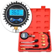 Compression Tester Automotive, Digital Compression Gauge 200 PSI for Petrol Engi