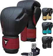 Mytra Fusion Boxing Gloves Included with Free Hand Wraps Punching Gloves MMA Training Muay Thai Gloves Men & Women Kickboxing Gloves