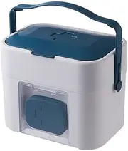 First Aid Kit Medical Box Plastic First Aid Box Container Box Portable Storage Box Family First Aid Kit and Small Pill Box 11.37 inches First Aid Box