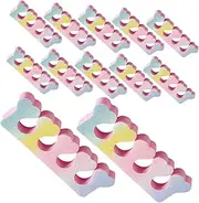 FRCOLOR High Density Eva Toe Separators for Women 30pcs Manicure Toe Separators for Nail Art Pedicure Tool