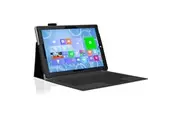 Microsoft Surface Go 4 (10.5) Slim Folio Flip Case by MEZON Compatible with Type Cover Keyboard Black