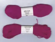 Lot of 20 Appleton Bros. Embroidery Wool Yarn Shades 802 and 803-Magenta