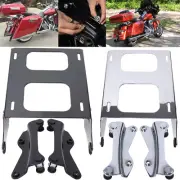 Detachable Tour Pack Mount Rack or Docking Hardware Kit For Harley Street Glide