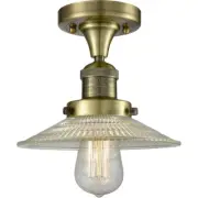 Innovations Lighting 517-1CH-AB-G2 Franklin Restoration Halophane Antique Brass