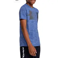 在飛比找蝦皮購物優惠-全新UA UNDER ARMOUR 男童淺藍短袖T恤 YXL