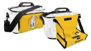 126345 BUNDABERG BUNDY RUM FURRY INSULATED LUNCH COOLER BAG WITH DRINKS TRAY