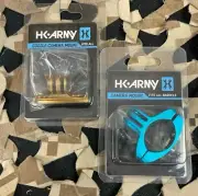 NEW HK Army Action Sports Goggle/Barrel Camera Mount Package-2 Mounts-Blue/Gold