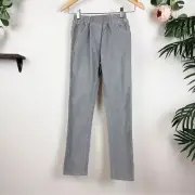 Jacadi NWT Light Grey Cotton Velvet Full Length Pants NWT Kids Size 10 A/Y