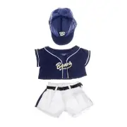Teddy Bear Outfit Baseball, Doll clothes, Build a Bear outfit, Plushie toy