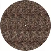Slipmat Slip Mat Pad for any 12" DJ Turntable LP Record Player Felt BURNT MILK