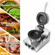 Ice Cream Burger Maker UFO Double/Single Head Ice Cream Filling Waffle Maker