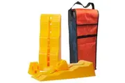 Single Axle Levelling Ramps Chocks & Bag Kit for Caravan, Camper Trailer RV Ramp