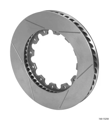 Wilwood 160-15258 GT 48 Curved Vane Rotor - RH Bolt Circle: 12 x 7.15 Diameter: