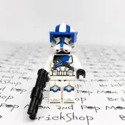 LEGO Star Wars Clone Heavy Trooper with Blue Visor and Double Blaster