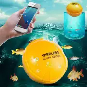 Smart Wireless Fish Finder Remote Sonar Sensor Fishing Detector Phone Connect AU