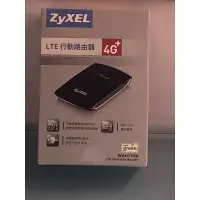 在飛比找蝦皮購物優惠-［二手］ZyXEL合勤 WAH7706 4G LTE全頻行動