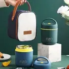 Thermal Lunch Box Insulated Lunch Bag Stainless Steel Soup Cup Food Container