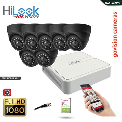 HIKVISION CCTV SYSTEM FULL HD DVR 4CH 8CH HD OUTDOOR CAMERA HOME SECURITY KIT