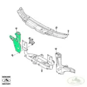 LAND ROVER HEAD LAMP LIGHT MOUNTING PANEL PLATE RH RANGE 07-12 LR011565 OEM (for: Land Rover)