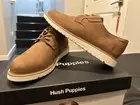 Hush Puppies Jenson Oxford / Dark Brown Nubuck. Size 10. NWB