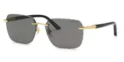 Chopard SCHG62 Polarized 300P Men's Sunglasses Gold Size 61
