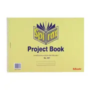 Spirax 581 Project Book 252X360 20 Leaf 40 Page Pack Of 10