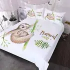 Monkey One Sided 3D Printing Duvet Quilt Doona Covers Pillow Case Bedding Sets