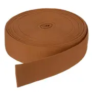 25 Yard x 50mm Width Nylon Webbing Strap for Backpack Strapping, Sewing, Brown