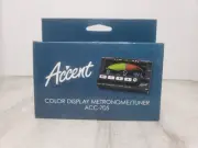 Accent Color Display Metronome/Tuner ACC-705 - NEW