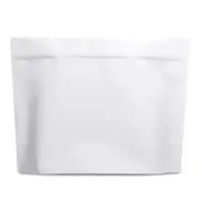 100 pcs Matte White Child Resistant 12"x9" Zip Lock Pouch Smell Proof Exit Bags