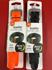 NITE IZE INC. USS18-01-R3 GEARPRO UTILITY STRAPS SECURES TARPS HOSES SKIS LUMBER
