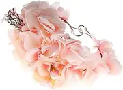 [Healvian] Flower Headband Set for Wedding Crowns Bridal Hair Accessories Flower Headbands for Girls Corsage Bracelet Allergy Design