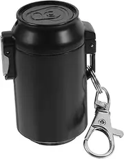 Gatuida Portable Cigarette Ashtray With Lid Large Pocket Size Ashtrays For Cigarettes Portable Pocket Ashtray For Outdoor Travel And Home Use Black