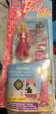 Mega Bloks Barbie Build N Style Fashion Model BARBIE 2012 New