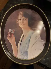 Coca - Cola Oval Shaped Drink Tray