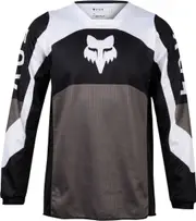 FOX 180 Nitro Youth Motocross Jersey, black-grey-white, Size M Black Grey White