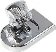 Buyinhouse Motorcycle Seat Bolt Tab Screw Mount Knob Cover For Harley Fatboy Road King Softail 1996-2017,Chrome