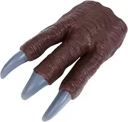 MOBUTOFU Dinosaur Costume Figures Puppet Paw Toy Dinosaur for Halloween Toys Dinosaur Puppet Toys Bear Gloves The Dinosaur Paw Gloves Grey
