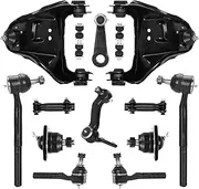 Front Upper Control Arm Kit with Ball Joint Fit for Chevrolet S10 1998-2004, for Chevrolet Blazer 1998-2005, for GMC Jimmy 1998-2001, for GMC Sonoma 1998-2004, Front Suspension Kit, Sway Bar End Link